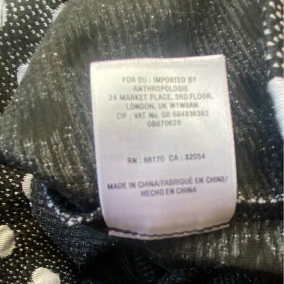 NWT Anthropologie Maeve Jacquard Knit Polka Dot Tank Top Sz XL - Picture 9 of 12
